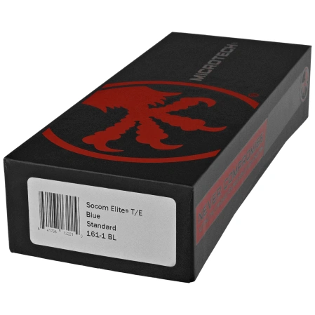 Microtech Socom Elite T/E-M Knife Blue Aluminium, Black M390MK by Tony Marfione (161-1BL)
