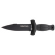 K25 Botero Boot Knife Black Rubber, Black Titanium 7Cr17Mov (31825)