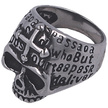 Pierścień Tole 10 Imperial Skull Cross Ring Ø22 (09984-22)