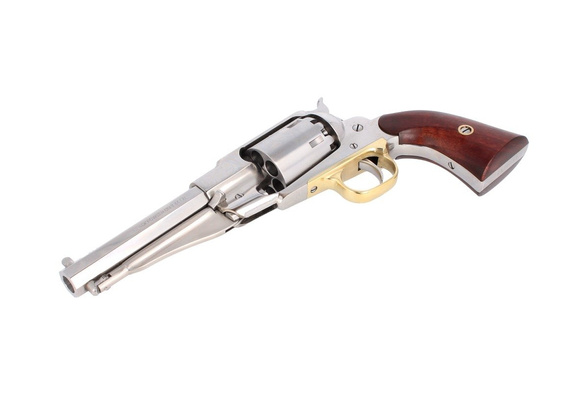 Pietta Revolver 1858 Remington New Model Army Stainless Sheriff .44 (RGSSH44)