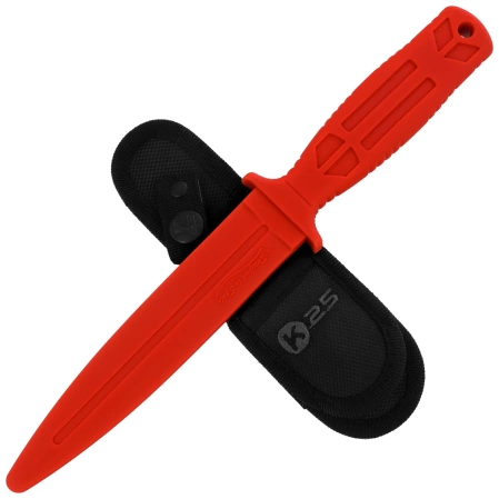 K25 Contact Trainer Knife Red Rubber (31994-RO)