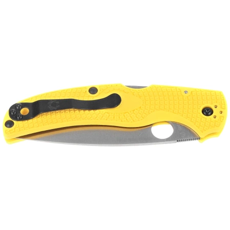 Nóż składany Spyderco Native Chief 2 Lightweight Salt Yellow FRN, Satin MagnaCut by Sal Glesser (C244PYL)
