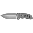 Civivi Hyperpulse Gray Aluminum Knife, Satin 14C28N (C23087A-3)