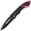 Herbertz CJH Knife Red Aluminum/Black ABS, Black 420 (10000336)