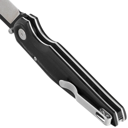 Nóż składany Bestech Snakebird Black Micarta, Satin / Black PVD 14C28N (BG58B)