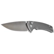 Sencut Serene Gray Aluminium, Satin D2 knife (S21022B-3)