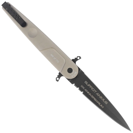 Nóż Extrema Ratio BD4 Adra Contractor LE No 66/70 Tactical Mud Aluminium, Black N690 (04.1000.0498/TM)