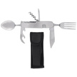 Niezbędnik składany Martinez Albainox Camping 7 Set Silver Aluminium, Mirror 3Cr13Mov (11021)