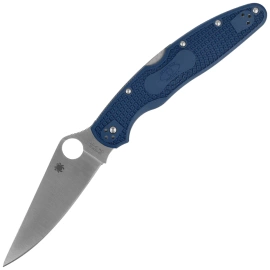 Nóż składany Spyderco Police 4 Lightweight Cobalt Blue FRN, Satin CPM-SPY27 by Sal Glesser (C07PCBL4)