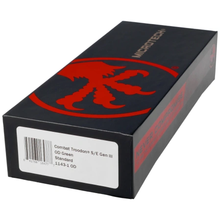 Nóż automatyczny OTF Microtech Combat Troodon Gen III S/E OD Green Aluminium, Black M390MK by Tony Marfione (1143-1OD)