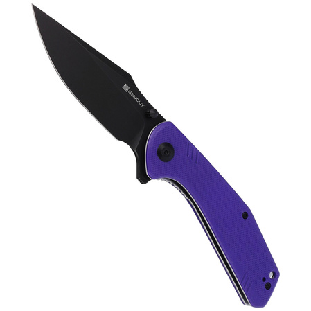 Nóż składany Sencut Actium Purple G10, Black Stonewashed D2 (SA02D)