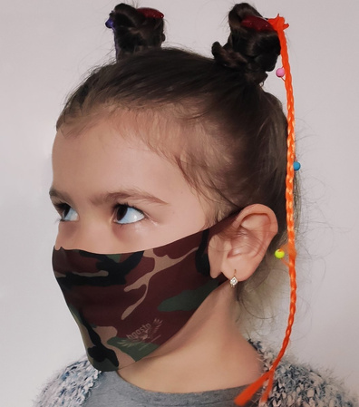 US Woodland children's mask (MAS-DZIE-WOODLAND S)