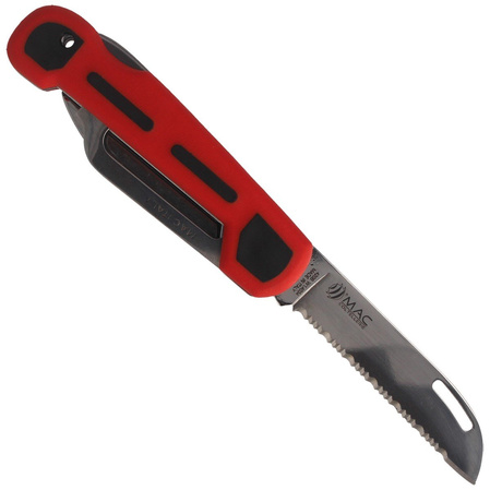 MAC Coltellerie Skipper Red Marine Knife 65mm (MC SKR.R)