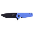 Kubey Knife Wolverine, Blue G10, Dark Stonewashed D2 (KU233F)