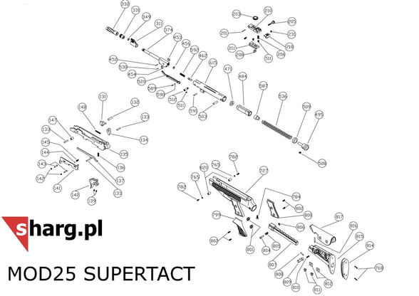 Barrel washer for broken Hatsan airguns (454)