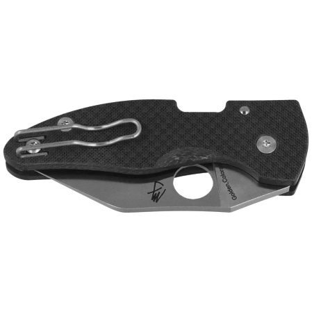 Spyderco MicroJimbo Sprint Run Knife Black G10, Satin CPM S90V by Michael Janich (C264CFP)