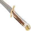 Muela Podenquero Deer Stag, Satin X50CrMoV15 knife