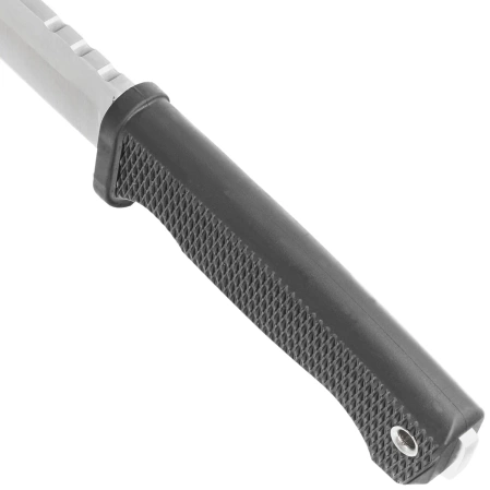 Demko FreeReign Tanto Knife Black Rubberized, Satin AUS10A by Andrew Demko (FR-10A-TBL)