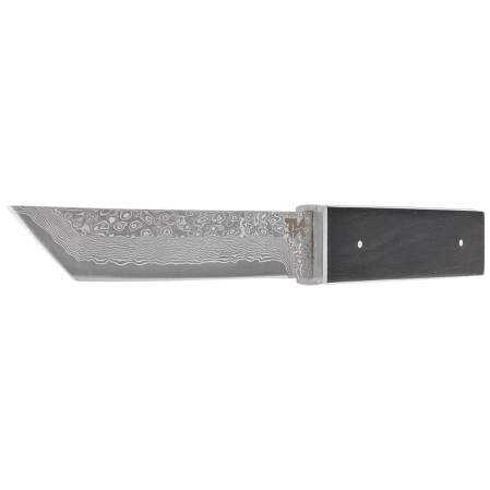 Nóż Tramuntana Decor Habitat Tanto Black Ebony, Damascus (H0077)