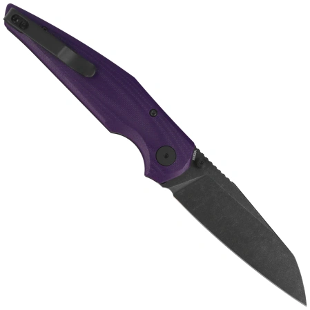 Bestech Snakebird Knife Purple G10, Stonewashed / Black PVD 14C28N (BG58E)
