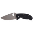 Spyderco Tenacious Lightweight Knife Black FRN, Satin 8Cr13MoV by Eric Glesser (C122PBK)
