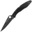 Nóż składany Spyderco Police Knife Black TiCN Stainless Steel, Black TiCN VG-10 by Sal Glesser (C07BKP)