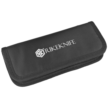 RikeKnife Shadow Clip Point Gray Titanium, Satin M390 (RK-Shadow-S-P)