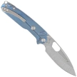 Medford Infraction Blue Titanium, Std HW/Clip, Tumbled S45VN by Greg Medford (MK0314TQ-37A2-TSCS-BN)