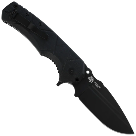 Fox Uro Knife Black G10, Black PVD Niolox by Wander Tactical (FX-557 B)