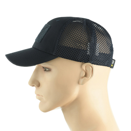 M-Tac Mesh Flex Rip-Stop Cap with Velcro, Dark Navy Blue L/XL (40570015-58)