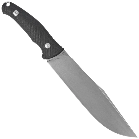 Viper Trail Knife Black Suretouch, Stonewashed N690Co by Jens Ansø (VT4066GG)