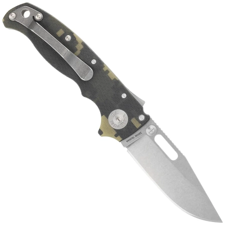Nóż składany Demko AD20.5 Clip Point Digi Camo G10, Stonewashed CPM S35VN by Andrew Demko (205-S35-CPDC)