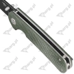 Bestech Sledgehammer Green Micarta, Black Stonewashed D2 knife (BG31B-2)