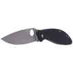 Spyderco Astute G-10 Black Plain knife (C252GP)