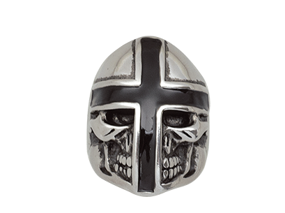 Pierścień Tole 10 Imperial Skull Cross Helmet Ring Ø20 (16251-20)