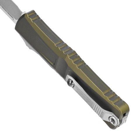 Nóż automatyczny OTF Microtech Combat Troodon Gen III S/E OD Green Aluminium, Apocalyptic M390MK by Tony Marfione (1143-10APOD)