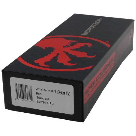 Microtech Ultratech Gen IV D/E OTF Knife Tactical Red Aluminum, Black M390MK by Tony Marfione (11224-1RD)