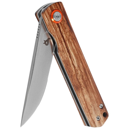 Nóż składany BlackFox Spear Zebra Wood, Satin D2 (BF-783 ZW)