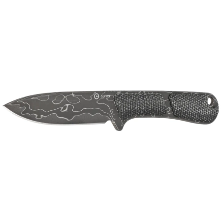Nóż Civivi Mini Elementum Fixed Dark Green Micarta, Damascus (C23010-DS1)