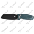 Nóż składany Bestech Slasher Blue Micarta, Black Stonewashed D2 (BG43C-2)