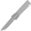 Nóż grawitacyjny Remette RT-Sharp Leopard Titanium, Manual Fine Grinding Pearlescent/Manual Wire Drawing M390 (ZL301E)