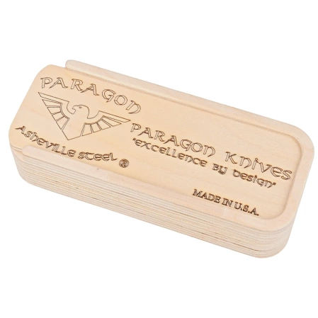 Paragon Warlock-X Smooth Black Aluminum, Black Cerakote CPM S35VN (WLOCX-DUNE-THEME)