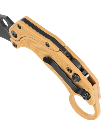 Nóż grawitacyjny Reate EXO-K Gravity Karambit Red Aluminium, Black PVD N690