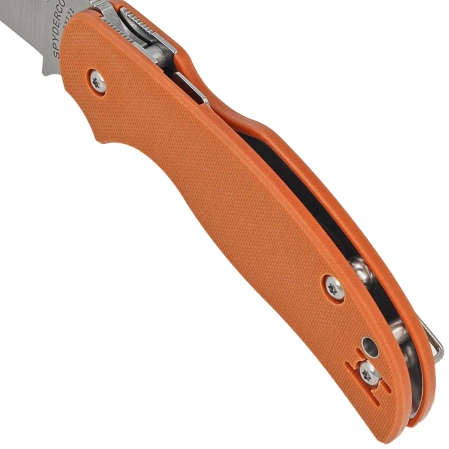 Nóż składany Spyderco Sage 5 Burnt Orange G10, Satin CPM REX 121 (C123GBORP)