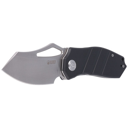 Kubey Ceyx Knife Black G10, Satin D2 (KU335A)