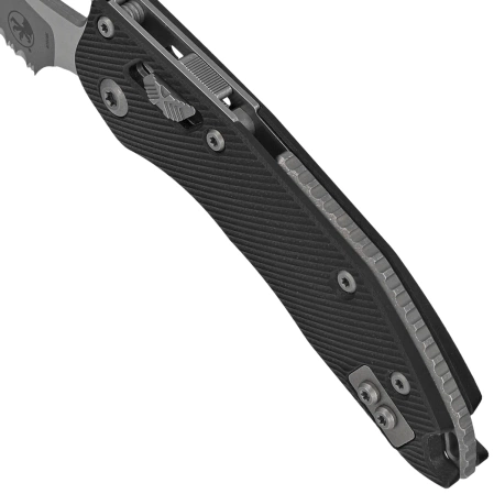 Microtech Stitch Ram-Lok S/E Knife Black Fluted G10, Apocalyptic F/S M390MK by Borka Blades and Tony Marfione (169RL-12APFLGTBK)