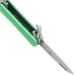 Fox Vulpis F4 OD Green Aluminium, Polished N690Co Pocket Knife (FX-VP130-F4 OD)