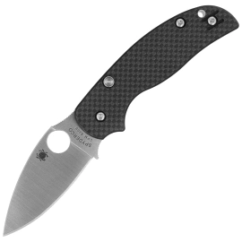 Nóż składany Spyderco Sage 6 Black Carbon Fiber/G10, Satin CPM S30V by Sal Glesser (C123CFBCLP)