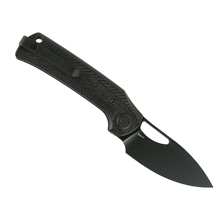 Reate PL-XE Black Micarta, Black PVD Nitro-V (PL-XE-BKM.PVD)