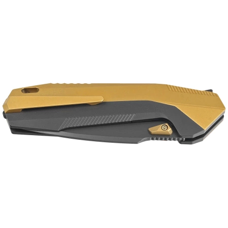 Remette RT-WK1-G Disassemble Knife Golden/Black DLC Titanium, DLC M390